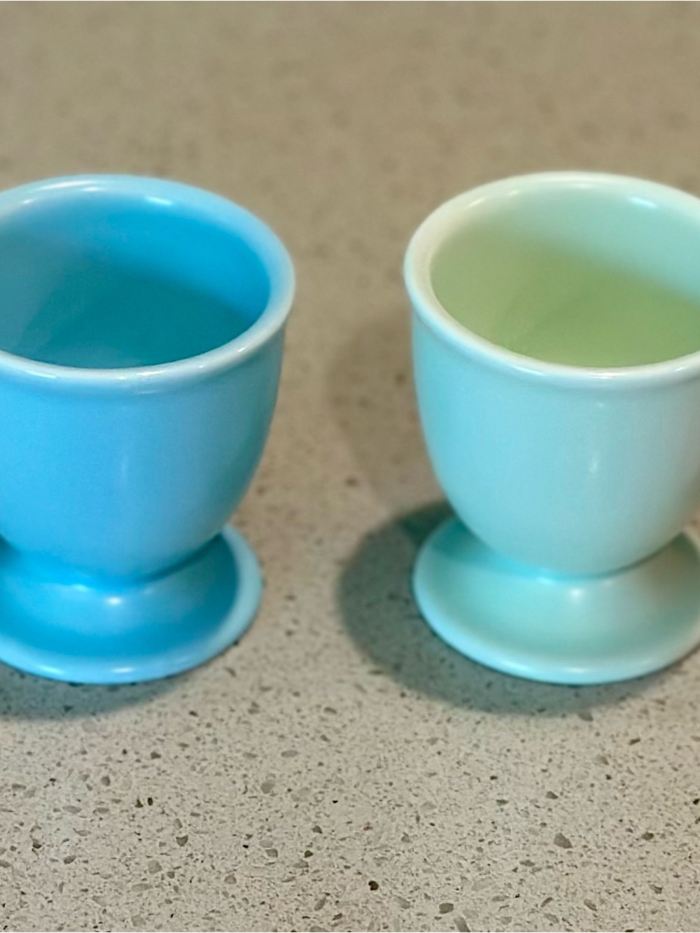 Set of 4 Pastel Ceramic Egg Cups